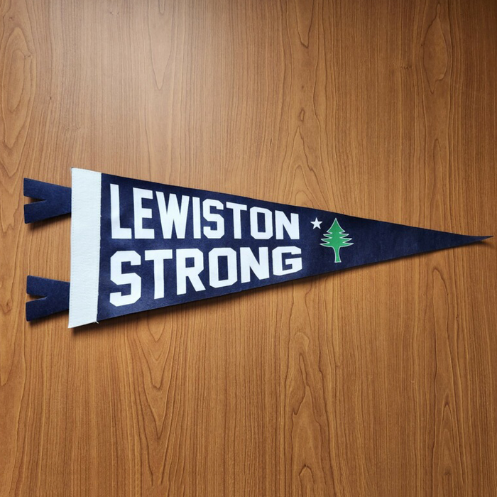 Lewiston Strong Fundraiser Pennant