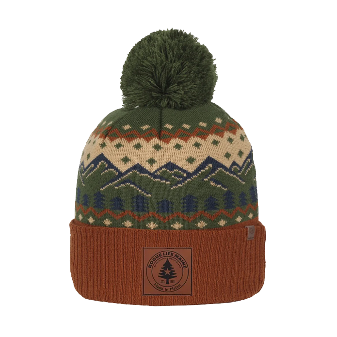 Wild Mountain Pom Beanie