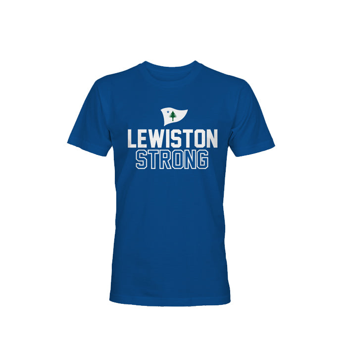 YOUTH Lewiston Strong Pennant Fundraiser T-shirt