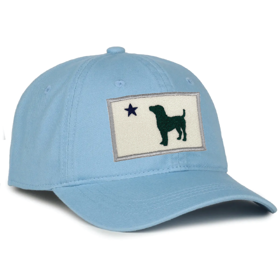 MAINE Flag Dog Patch Twill Hat
